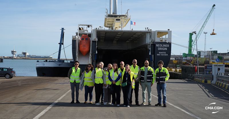 Neoline’s wind-powered Ro-Ro makes maiden call to Zeebrugge