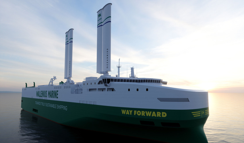 Wallenius Marine orders two wing sails from Oceanbird for multi-fuel car carrier