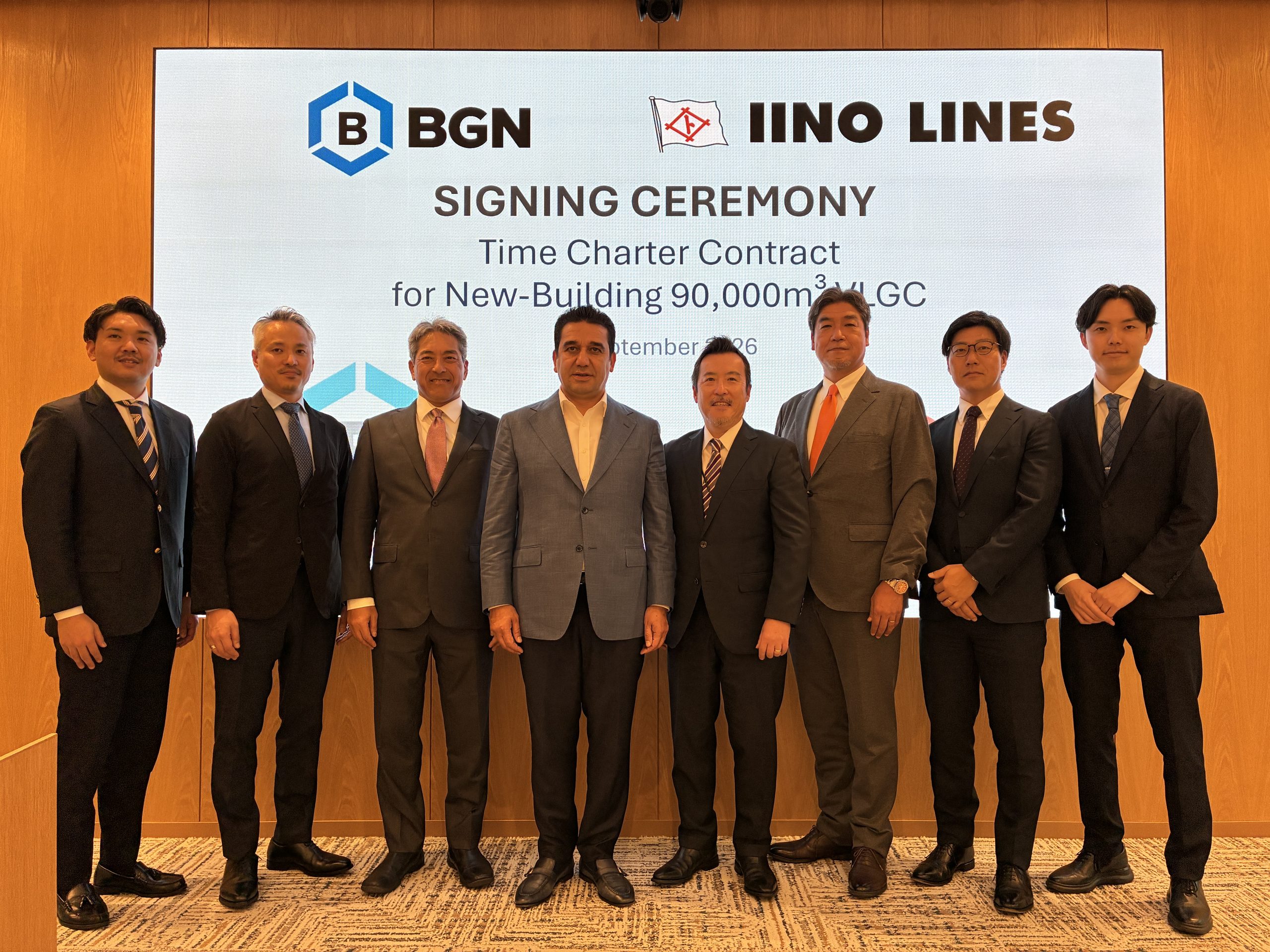 Iino Lines inks TC contract for LPG dual-fuel VLGC with BGN