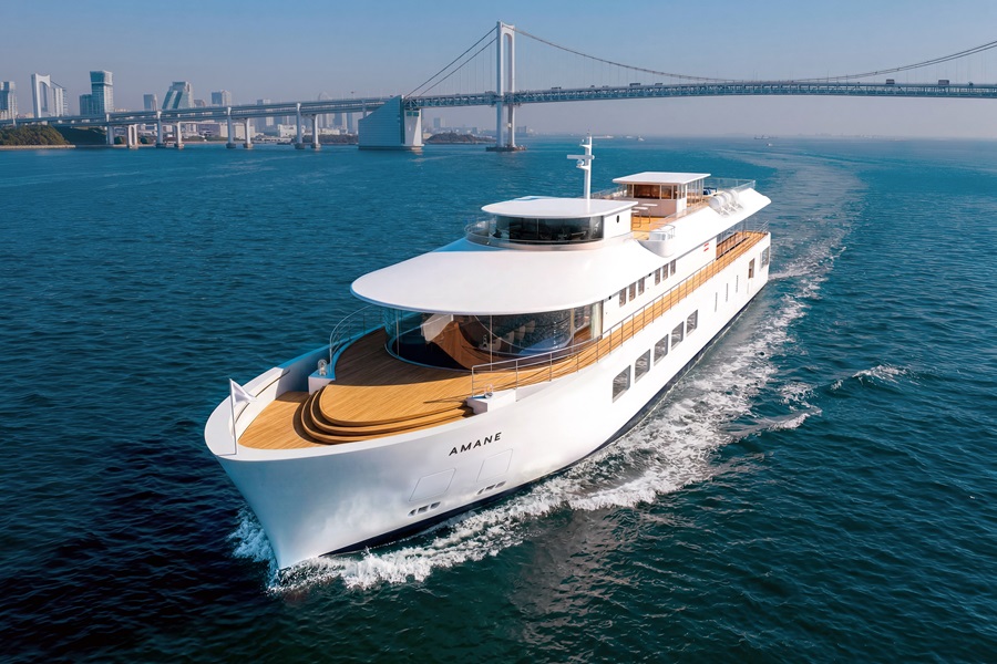 NYK launches hybrid electric and fuel cell-equipped cruise ship Amane