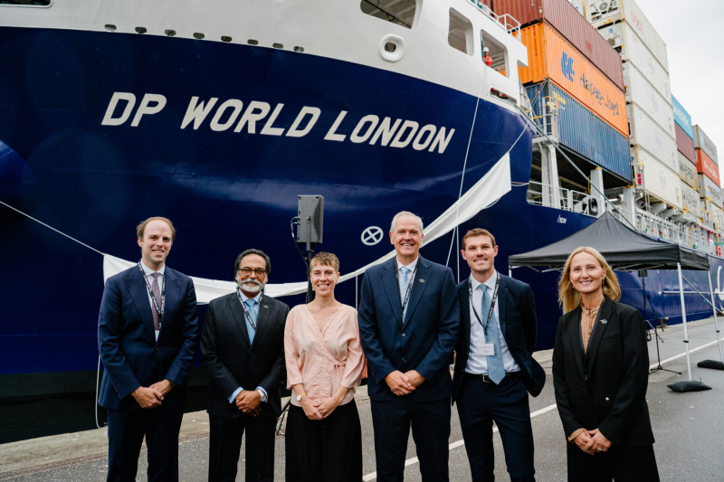 DP World names new methanol dual-fuel vessel, DP World London