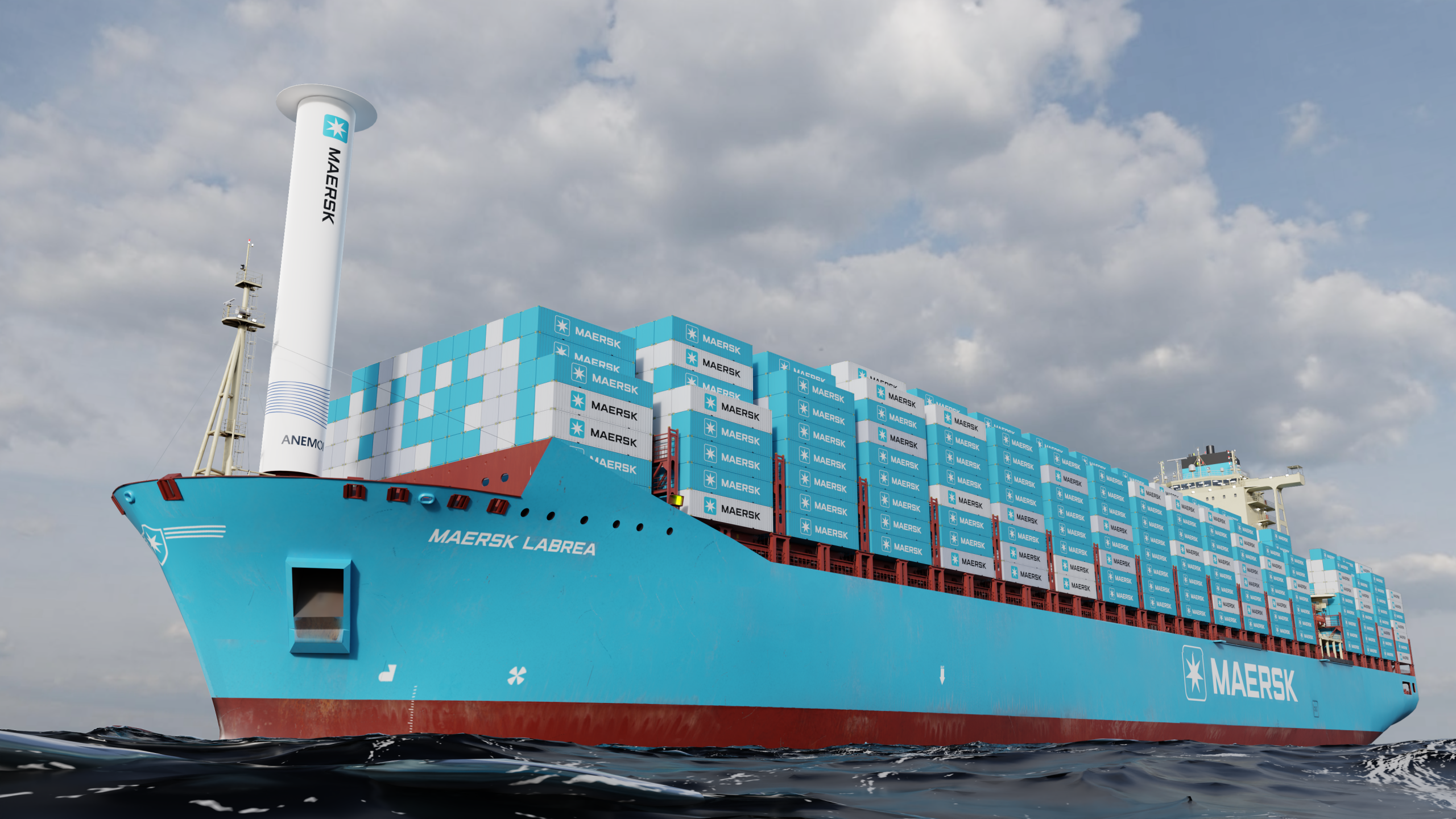 Anemoi rotor sail to be installed on Maersk vessel in container segment ‘world first’