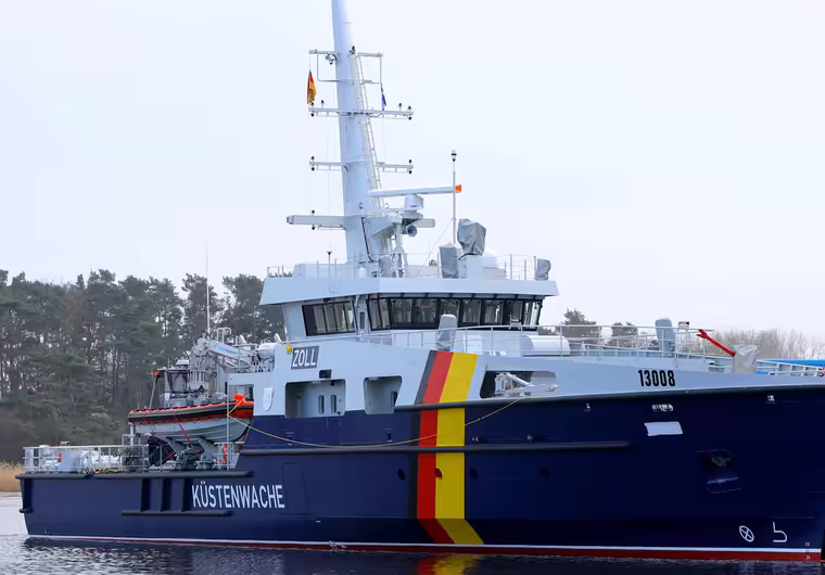 Rheinmetall clinches maintenance contract for LNG-fuelled Customs vessels