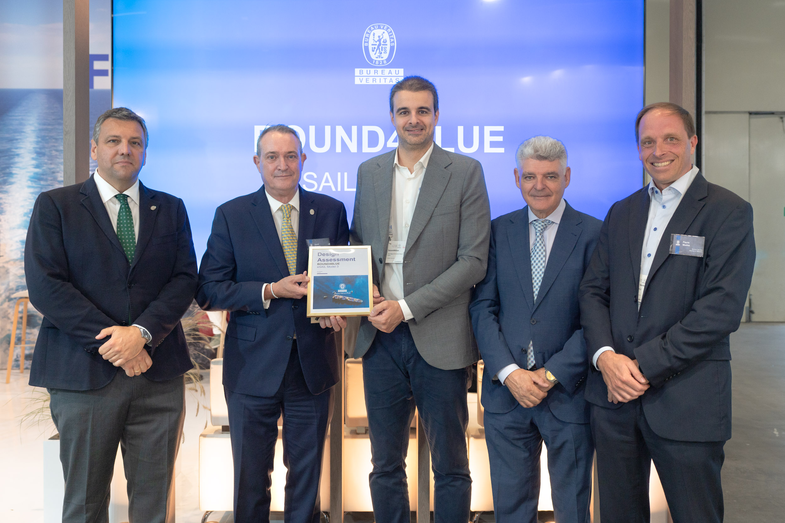 bound4blue secures Bureau Veritas Design Assessment for Model 3-24 eSAIL