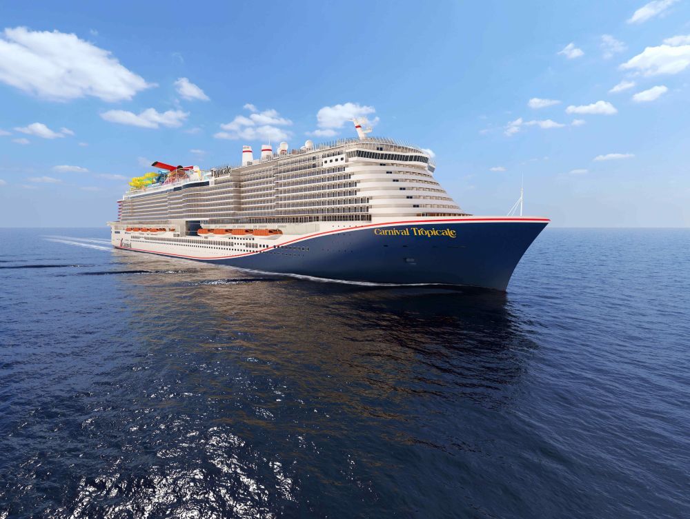 Steel cut for LNG-fuelled Carnival Tropicale