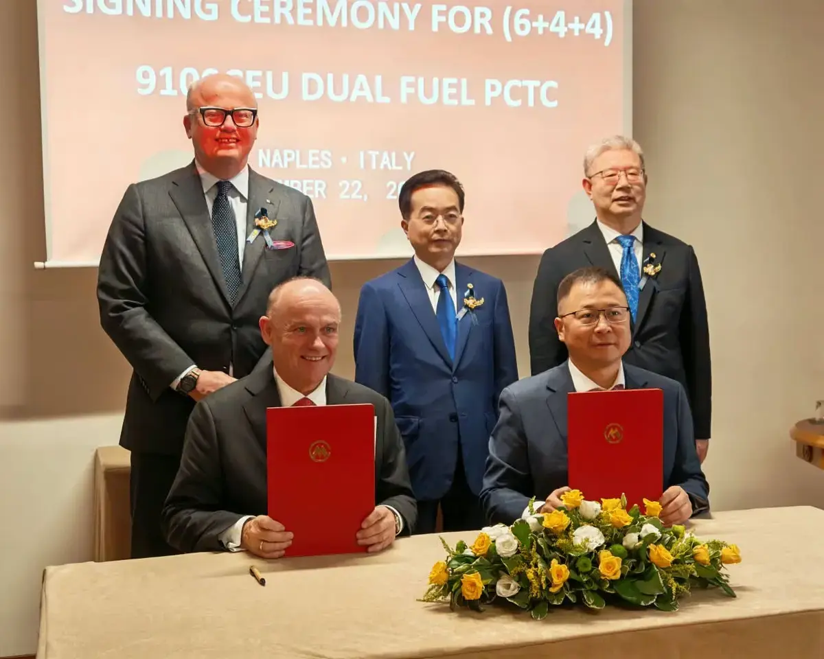 Höegh Autoliners inks contract with CMG for six more Aurora-class PCTCs
