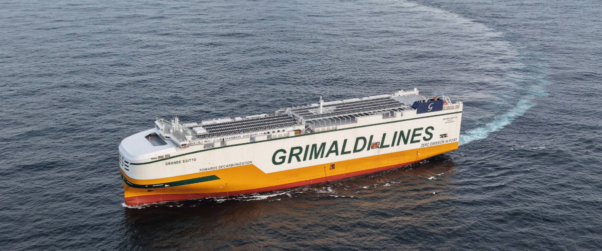 Grimaldi takes delivery of latest ammonia-ready PCTC