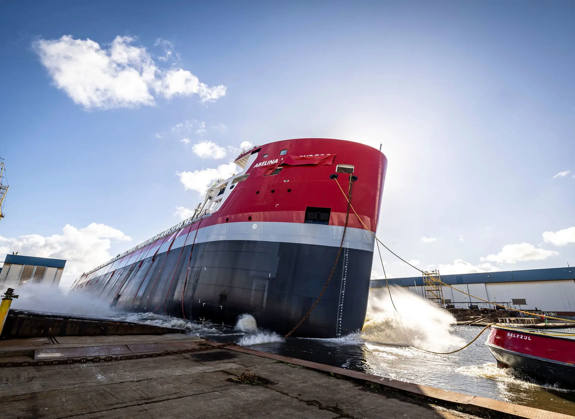 Launch of Wagenborg’s alternative fuel-prepared EasyMax vessel