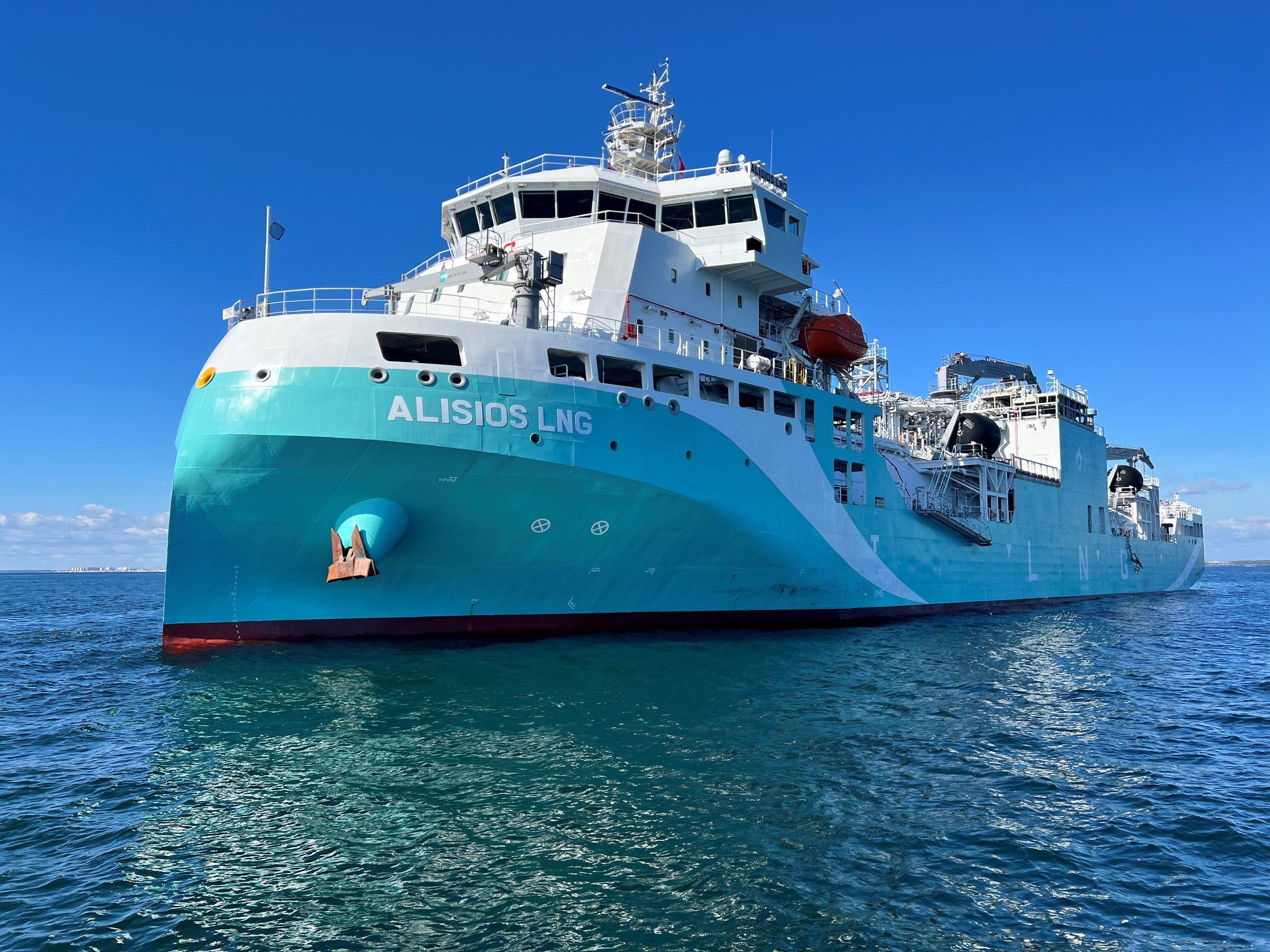 First LNG bunkering for Axpo in Valencia