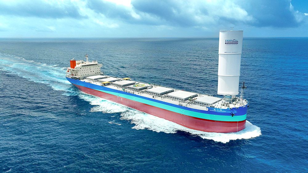 MOL announces delivery of Japan’s first coal carrier equipped with Wind Challenger wind-assisted propulsion